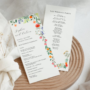 geheime Gartenhochzeit