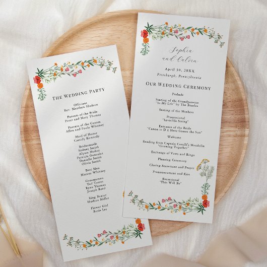 geheime Gartenhochzeit