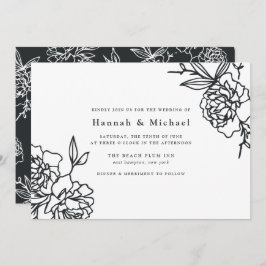 geheime Gartenhochzeit | Tinte Einladung