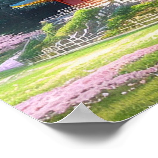 Geheime heilige Erde Poster (Ecke)