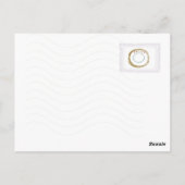 Geheime Karrousel-Postkarte Postkarte (Rückseite)