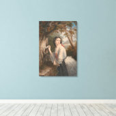 Geheime Korrespondenz: Mädcheninformation zu Verbo Leinwanddruck (Insitu (Holzboden))