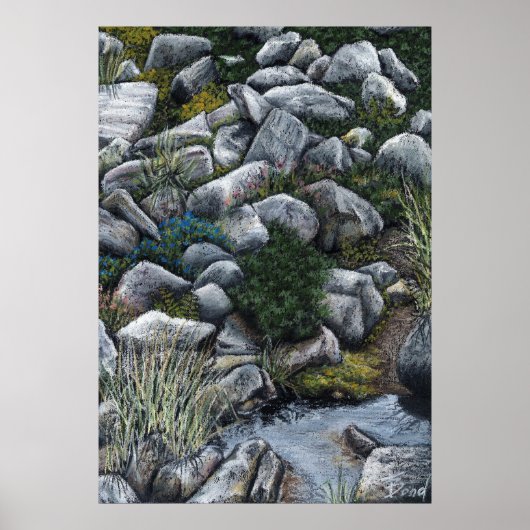 Geheime Lage im Wald Poster (Vorne)