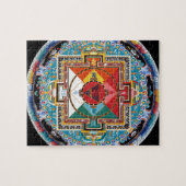 GEHEIME LEUCHTENDE MANDALA PUZZLE (Horizontal)