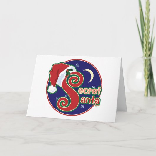 Geheime Sankt Feiertagskarte (Vorderseite)