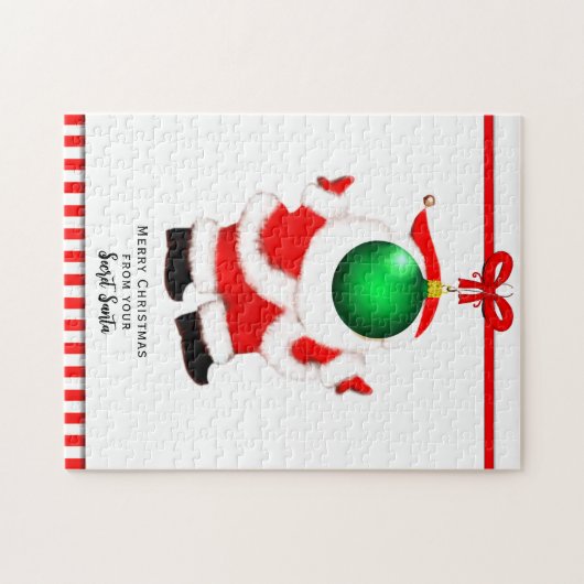 Geheime Sankt-Geschenkideen Puzzle (Horizontal)