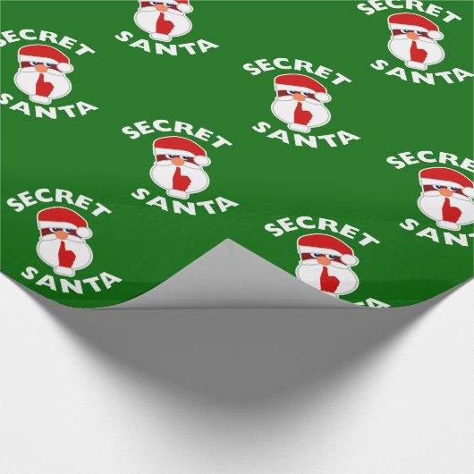 Geheime Sankt Geschenkpapier (Ecke)