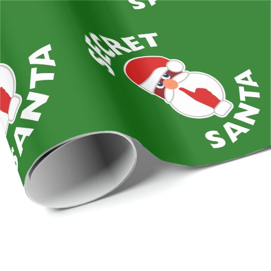 Geheime Sankt Geschenkpapier (Rolleneckpunkt)