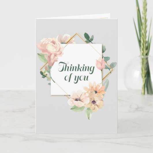 Geheime Schwester, die an dich denkt Karte (Vorderseite)