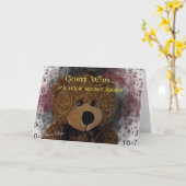 Geheime Schwesterkarte irgendeine Gelegenheit Karte (Gelbe Blume)