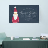Geheime Weihnachtsfeier Begrüßungszeichen Banner (Messeveranstaltung)