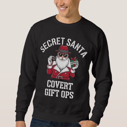 Geheime Weihnachtsfeier: Covert Gift Ops Sweatshirt (Vorderseite)