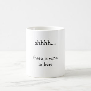 Geheime Wein-Tasse Kaffeetasse