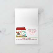 Geheime Zuhause-Erwärmung Einladung (Innenseite)