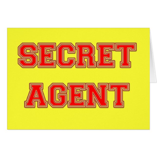Geheimer Agent (Vorderseite (Horizontal))