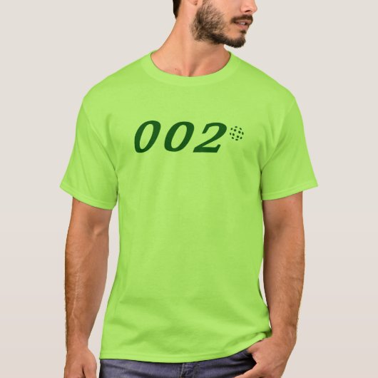 Geheimer Agent 002 null null zwei Pickleball T-Shirt (Vorderseite)