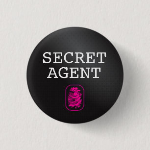 Geheimer Agent Button
