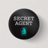 Geheimer Agent Button (Vorderseite)