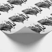 Geheimer Agent Geschenkpapier (Ecke)