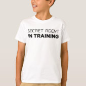 Geheimer Agent im Trainings-T - Shirt (Vorderseite)