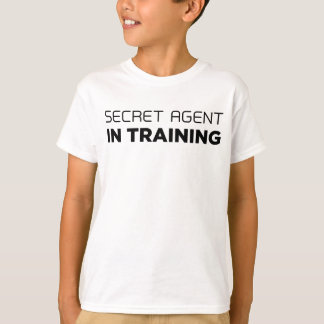 Geheimer Agent im Trainings-T - Shirt