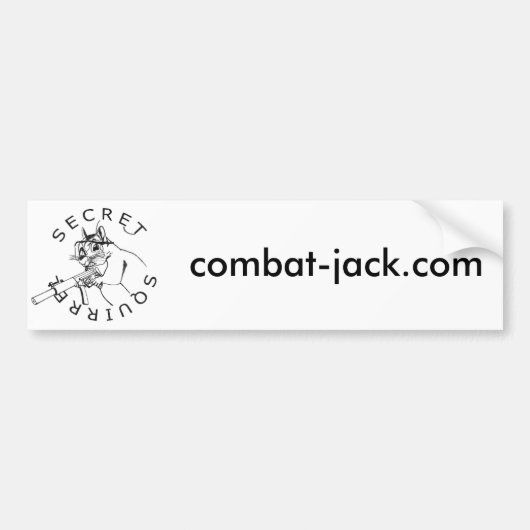 Geheimer Eichhörnchen-Autoaufkleber Autoaufkleber (Vorne)