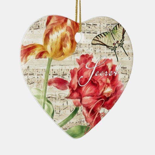 Geheimer Garten Keramikornament (Rechts)