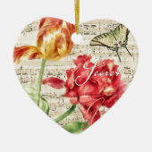 Geheimer Garten Keramikornament (Vorne)