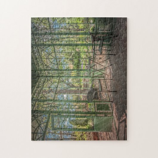 Geheimer Garten Puzzle (Vertikal)