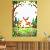 Geheimer Hain Leinwanddruck (Insitu (Wohnzimmer))