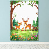 Geheimer Hain Leinwanddruck (Insitu (Holzboden))