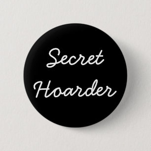 "Geheimer Hamsterer-" Knopf Button
