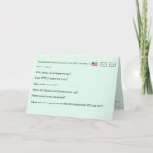 Geheimer Kodex Geburtstag 🕵️ ♂️ lustige Verschwör Karte (Vorderseite)