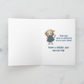 Geheimer Kumpel - DENKEND AN SIE Karte (Innenseite)