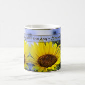 Geheimer Kumpel - Sonnenblume-Tasse Kaffeetasse (Mittel)