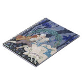 Geheimer Kuss, Illustration für "Partys Galantes" Notizblock (Linke Seite)