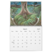 Geheimer Mond-Kunst-Kalender 2011 Kalender (Mär 2027)