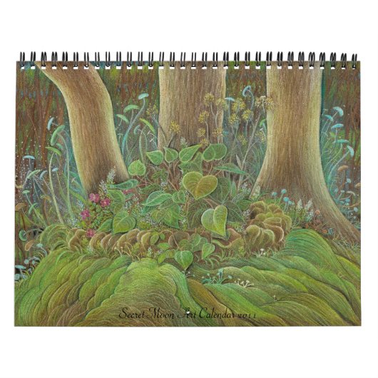 Geheimer Mond-Kunst-Kalender 2011 Kalender (Titelbild)