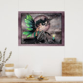Geheimer Ort Gothic Fairy Poster Druck (Küche)