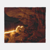 Geheimer portugiesischer Tunnel Fleecedecke (Vorderseite (Horizontal))