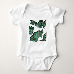 Geheimer Roboter Baby Strampler
