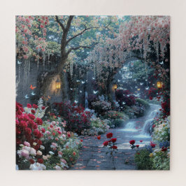 Geheimer Rosengarten-Puzzle Puzzle