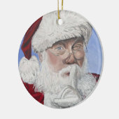 Geheimer Sankt-Baum Keramik Ornament (Links)