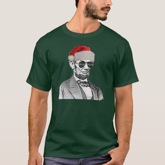 Geheimer Sankt T - Shirt Lincolns (Vorderseite)