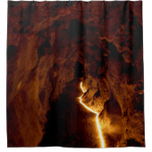 geheimer Tunnel Duschvorhang (Vorderseite)