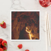 geheimer Tunnel Serviette (Beispiel)