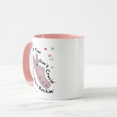 Geheimer Weihnachtsmann, wenn du nicht kreuzen wil Tasse (Vorderseite Links)