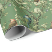 Geheimer Zufluchtsort Geschenkpapier (Rolleneckpunkt)