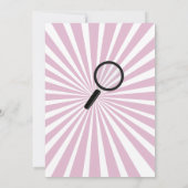 GEHEIMES EINLADUNG (Rückseite)