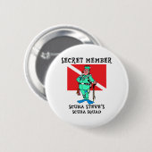 Geheimes Mitglieds-UNTERWASSERATEMGERÄT Steve Button (Vorne & Hinten)